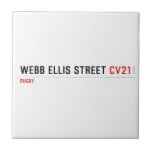 Webb Ellis Street  Tiles