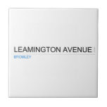 Leamington Avenue  Tiles