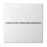 Stanualar and palinurus boulevard no exit   Tiles