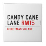 Candy Cane Lane  Tiles