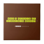 WHO'S AFRAID OF
 VIRGINIA WOOLF ?
   Tiles