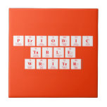 Periodic
 Table
 Writer  Tiles