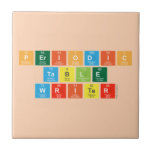 Periodic
 Table
 Writer  Tiles