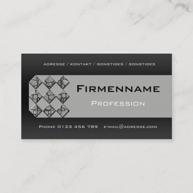 tiles business card (Front)