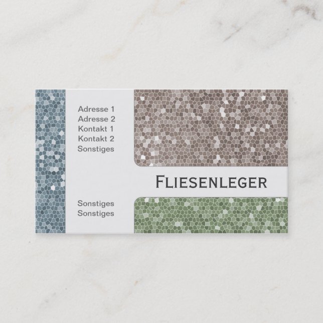 tiles business card (Front)