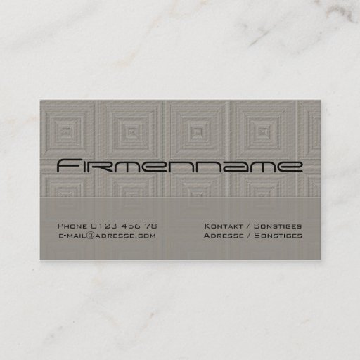 Customizable Tiles Business Card Templates