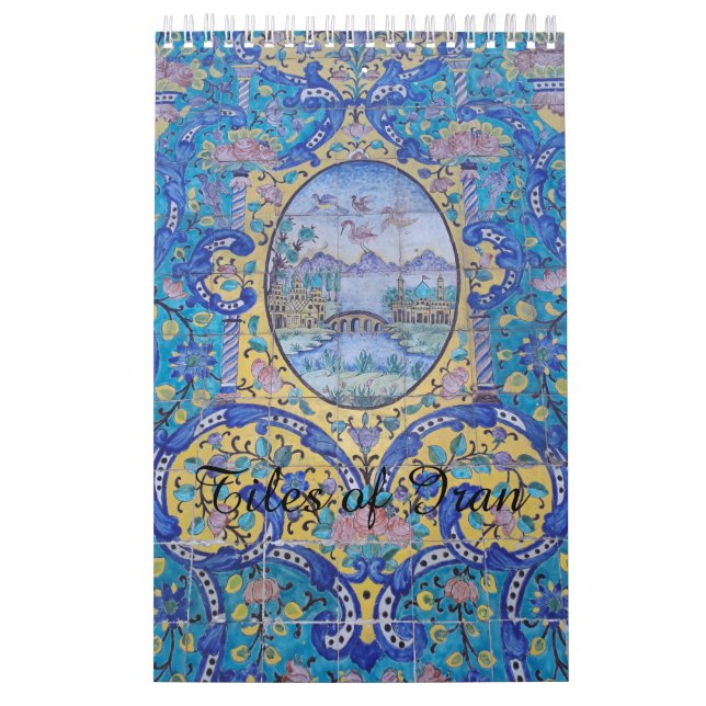 Tiles of Iran architecture Calendar (Cover)