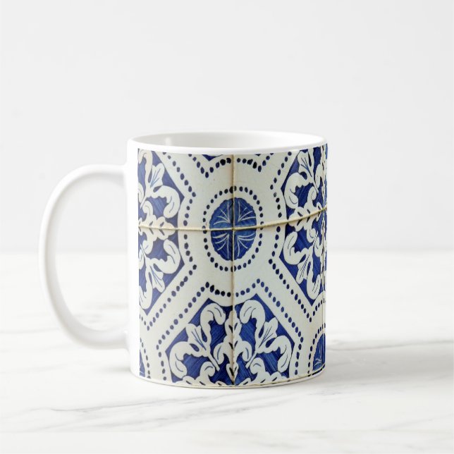 Tiles of Portugal Coffee Mug (Left)