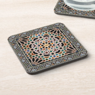 Tiles of the Alhambra Beverage Coaster