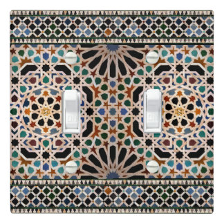 Tiles of the Alhambra Light Switch Cover