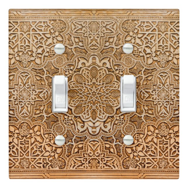 Tiles of the Alhambra Light Switch Cover (In Situ)