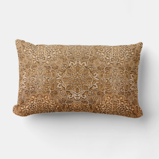 Tiles of the Alhambra Lumbar Pillow