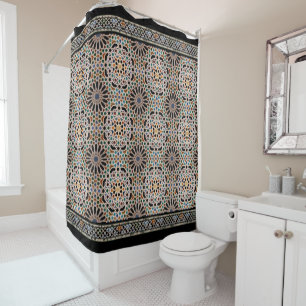 Tiles of the Alhambra Shower Curtain