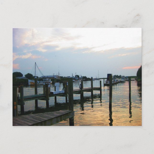 Tilghman Island, MD Postcard (Front)