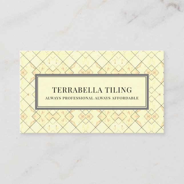 Tiling Flooring Business Card (Front)
