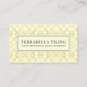 Tiling Flooring Business Card