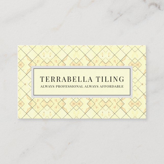 Tiling Flooring Business Card (Front)