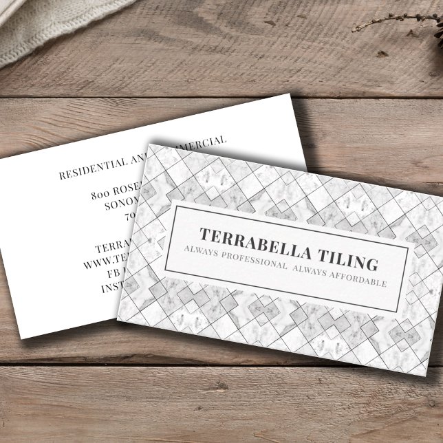 Tiling Flooring Business Card (Creator Uploaded)