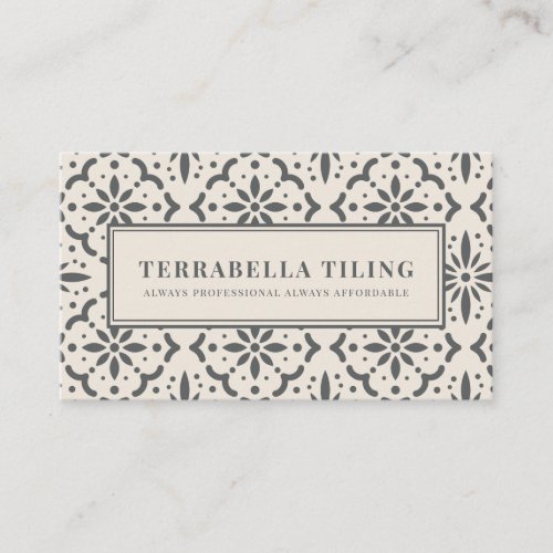 Tiling Flooring Business Card