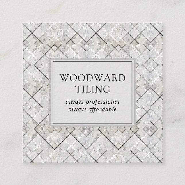 Tiling Flooring Business Card (Front)
