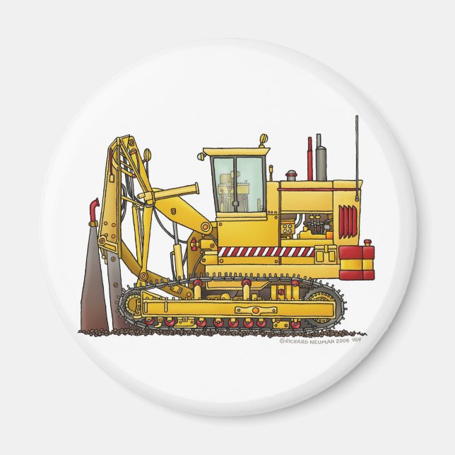 Tiling Machine Construction Magnets (Front)