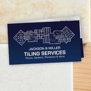 Tiling Services - Tile Layer Business Card