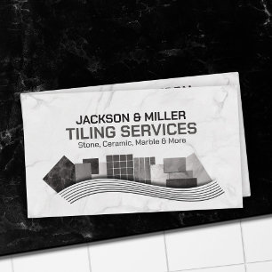 Tiling Services - Tile Layer Business Card