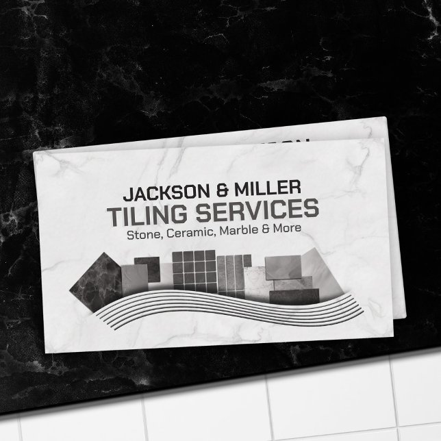 Tiling Services - Tile Layer Business Card (Creator Uploaded)