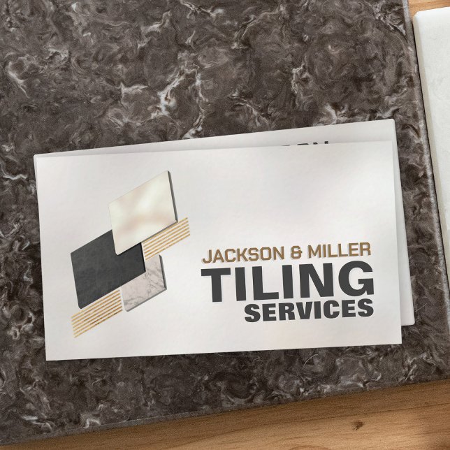 Tiling Services - Tile Layer Business Card (Creator Uploaded)