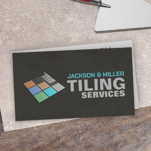 Tiling Services - Tile Layer Business Card