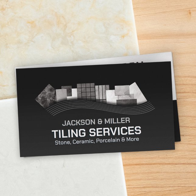 Tiling Services - Tile Layer Business Card (Creator Uploaded)