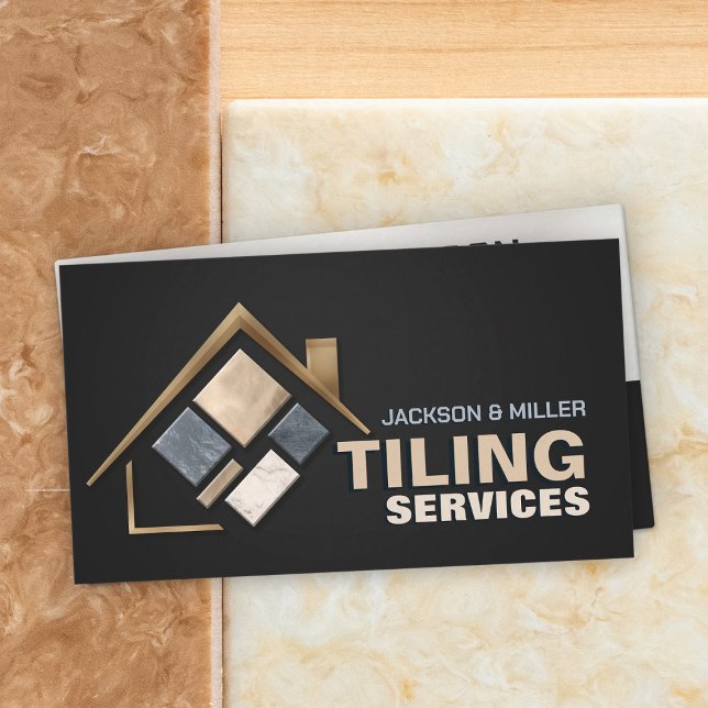 Tiling Services - Tile Layer Business Card (Creator Uploaded)