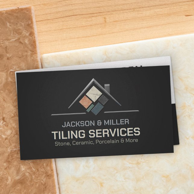 Tiling Services - Tile Layer Business Card (Creator Uploaded)