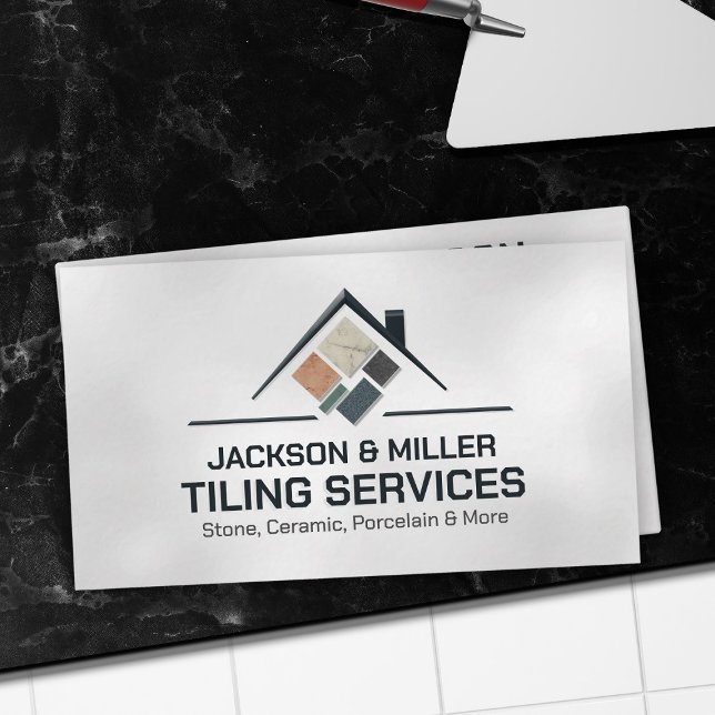 Tiling Services - Tile Layer Business Card (Creator Uploaded)
