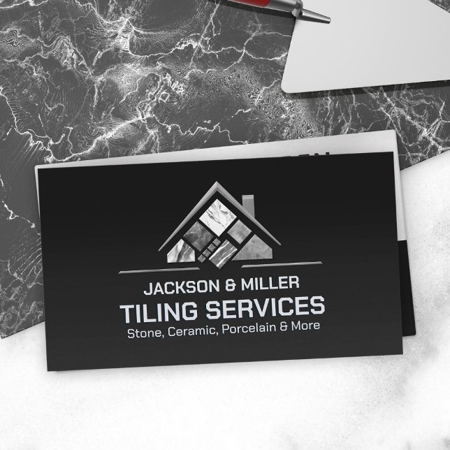 Tiling Services - Tile Layer Business Card (Creator Uploaded)