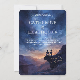 Till Death and End of Time Wedding Invitation