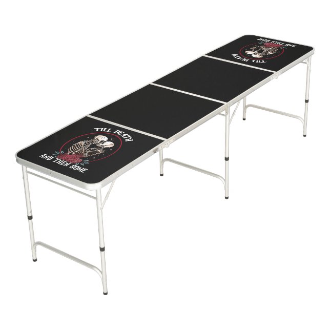 'Till Death Beer Pong Table (Angled)