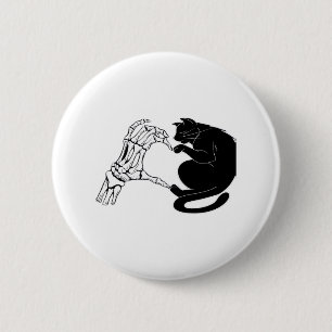 Till Death Cats Do Us Part Classic Button