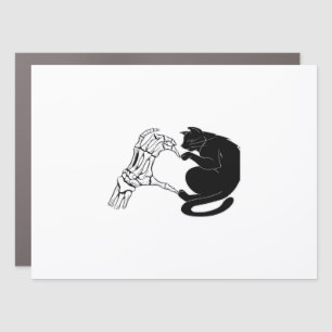 Till Death Cats Do Us Part Classic Car Magnet