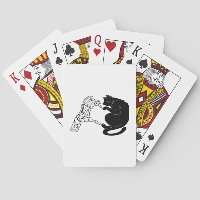 Till Death Cats Do Us Part Classic Poker Cards (Back)