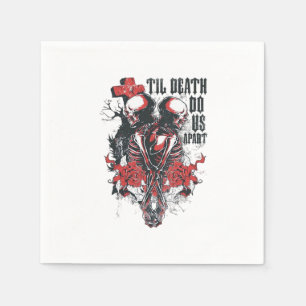 Till Death Do Us Apart Classic Napkins