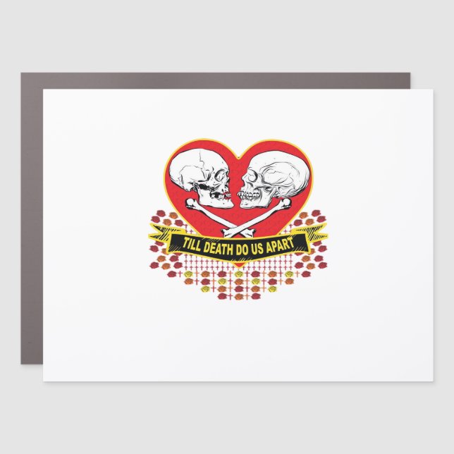 Till Death Do Us Apart Essential Car Magnet (Front)