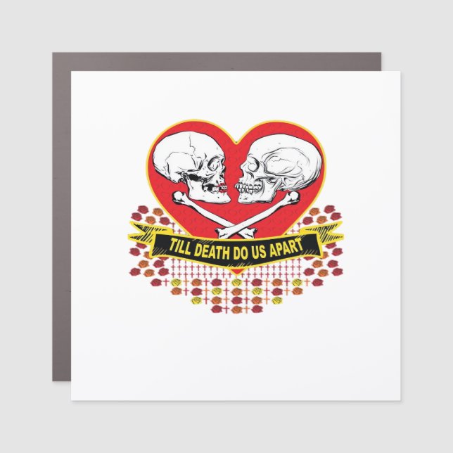 Till Death Do Us Apart Essential Car Magnet (Front)