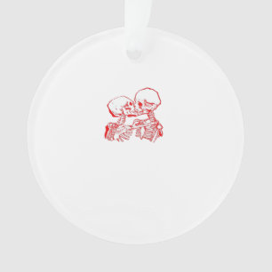 Till Death Do Us Apart (Red Transparent) Ornament