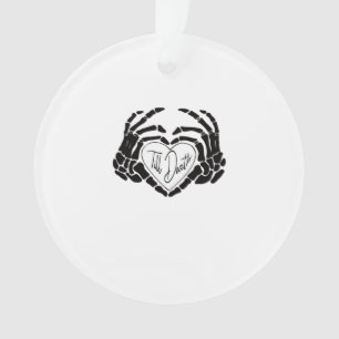 Till Death Do Us Funny Design – Ghostly Love Vibes Ornament