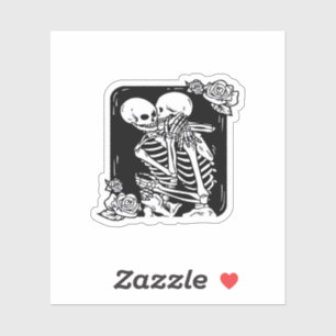 Till Death Do Us Funny Design Sticker