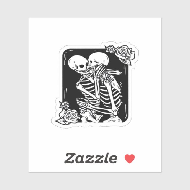 Till Death Do Us Funny Design Sticker (Sheet)