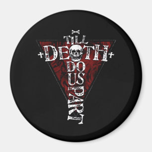 Till Death Do Us Part – Autumn Goth Aesthetic Magnet