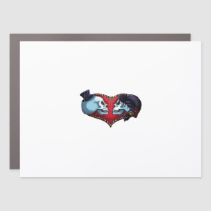 Till Death Do Us Part (Back Bg Variant) Graphic Car Magnet