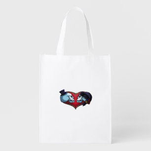 Till Death Do Us Part (Back Bg Variant) Graphic Grocery Bag